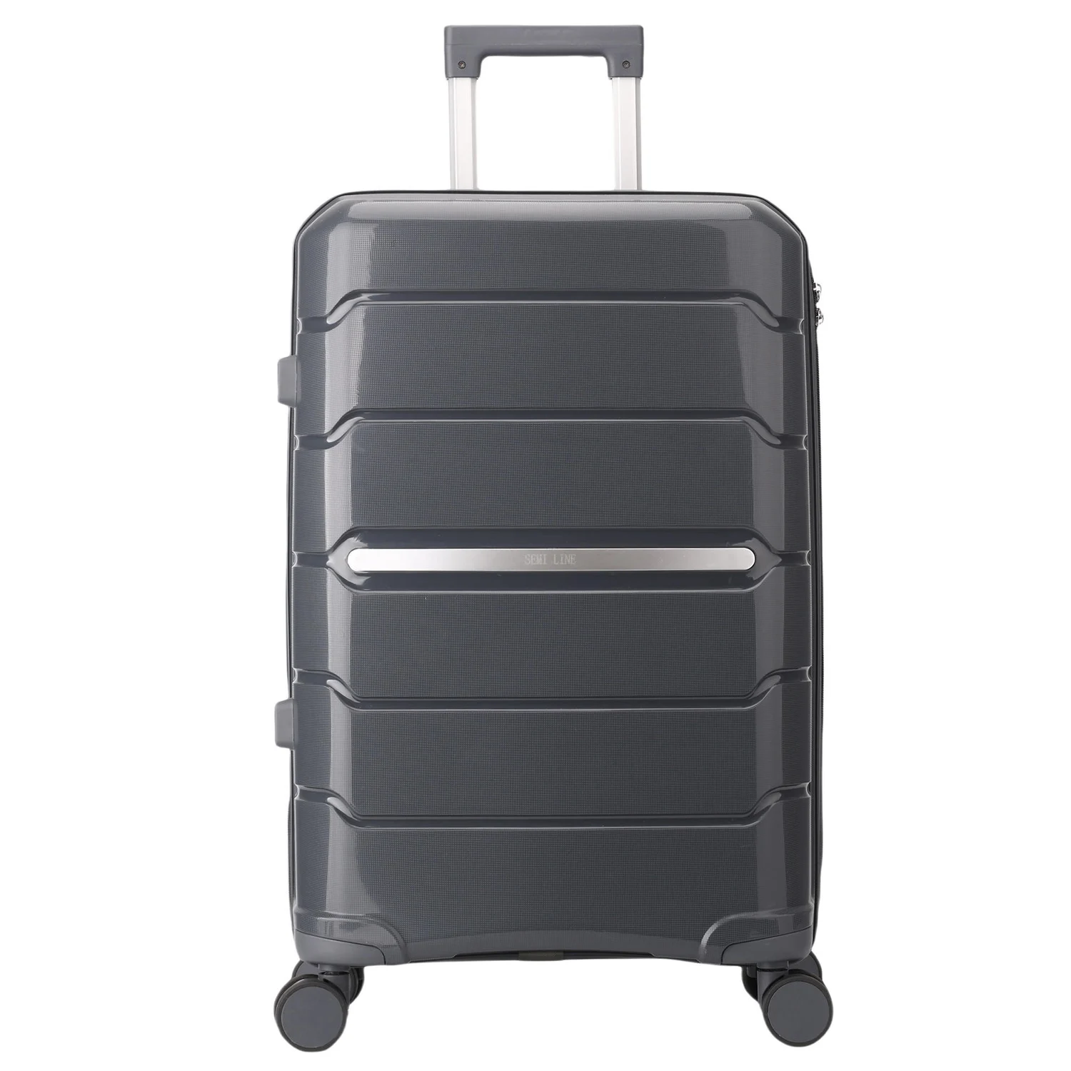 Валіза Semi Line T5835-2 63 л Поліпропілен Середня 24" Графіт