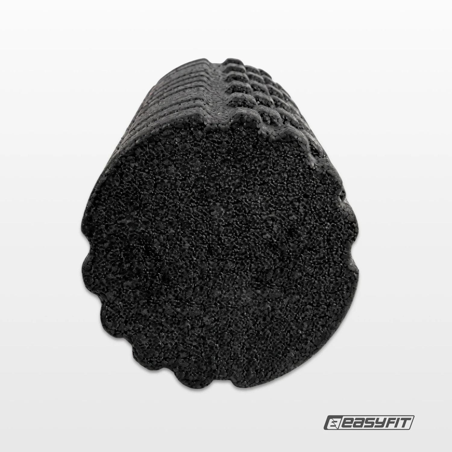 Масажний ролик EasyFit Grid Roller EPP 33 см чорний матовий 14 см