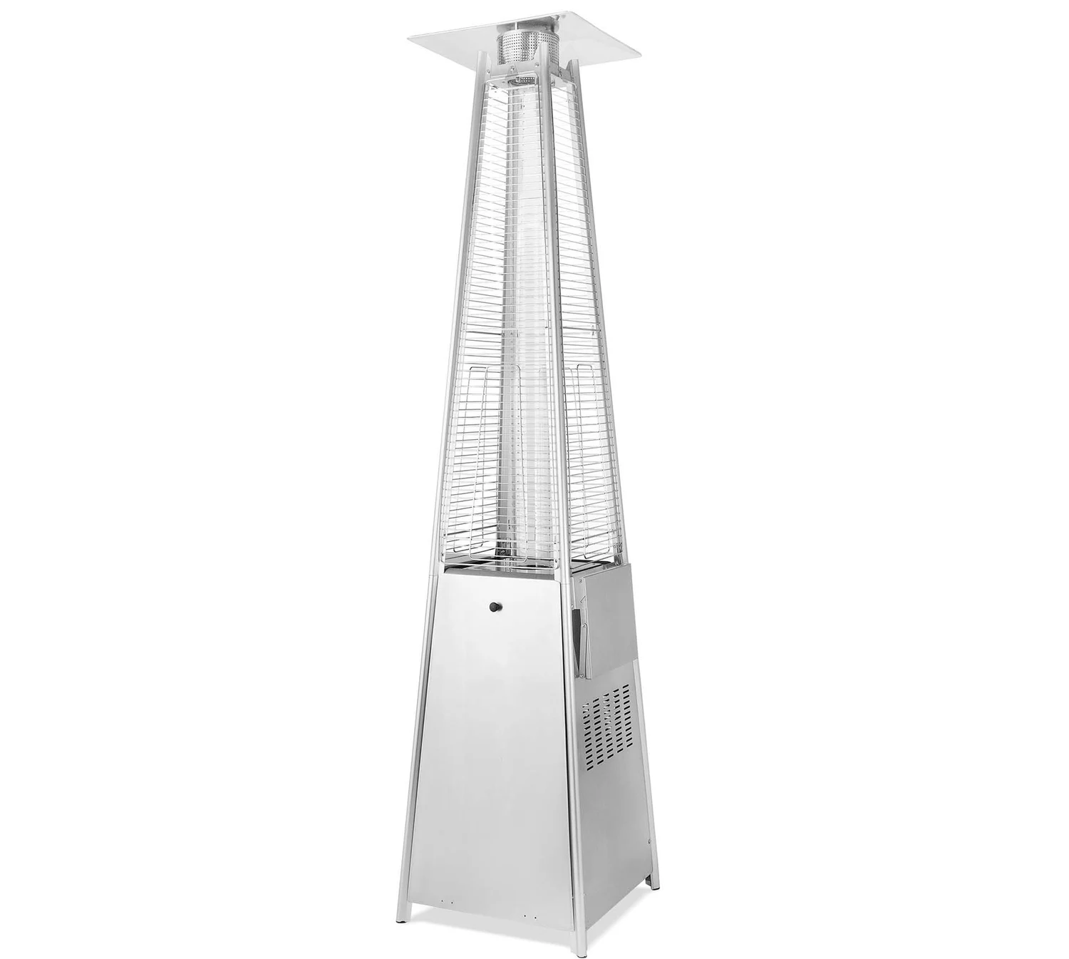 Газовий обігрівач Pyramid GRILLI 777414 13 кВт нержавіюча сталь 227х52х52 см
