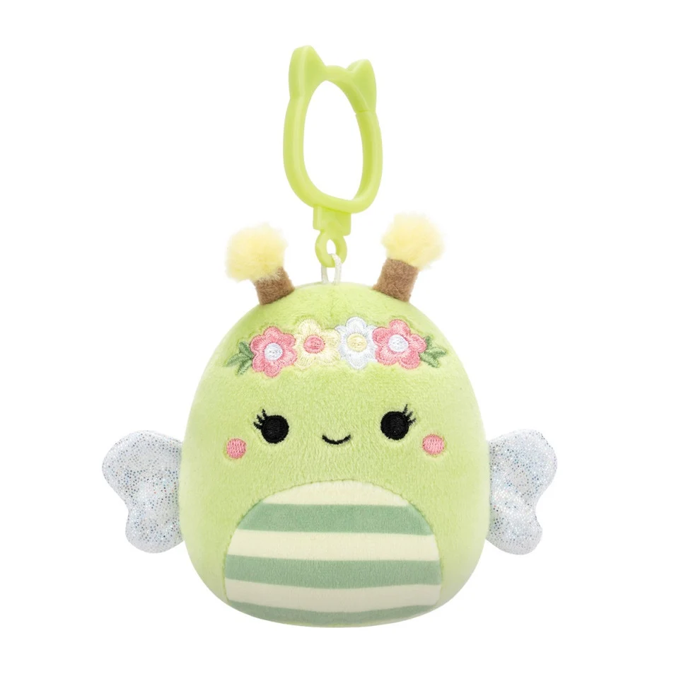 Мягка іграшка Бджілка 9 см Плюш Жовта Squishmallows SQCP00460