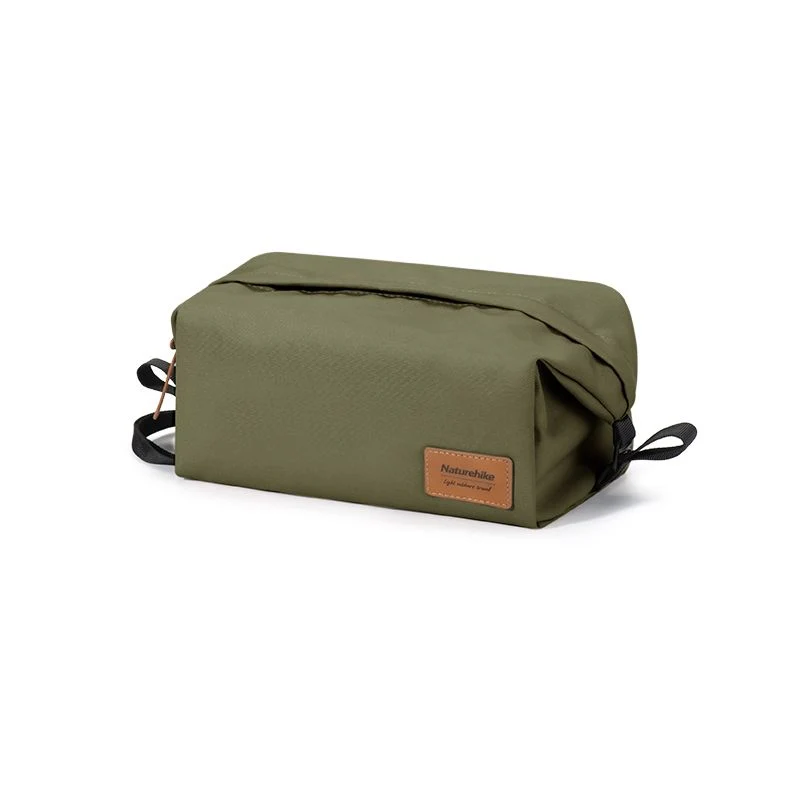 Косметичка Naturehike NH21LX001 3 л поліестер, бавовна 10x13x23 см оливкова