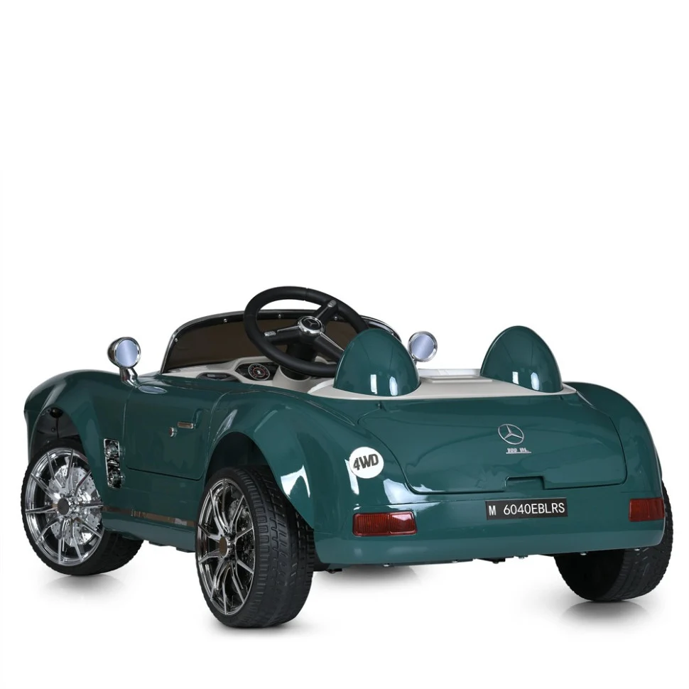 Детский электромобиль Mercedes-Benz M 6040EBLRS-5 до 30 кг 114х61х46 см екокожа