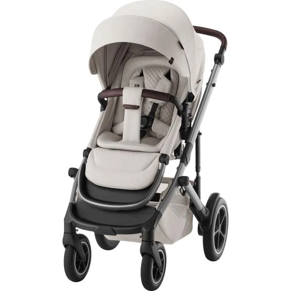 Прогулянкова коляска Britax-Romer Smile 5Z багатопозиційна молочний 90x40x57 см 13,8 кг