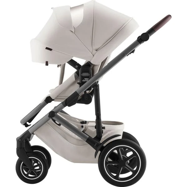 Прогулянкова коляска Britax-Romer Smile 5Z багатопозиційна молочний 90x40x57 см 13,8 кг