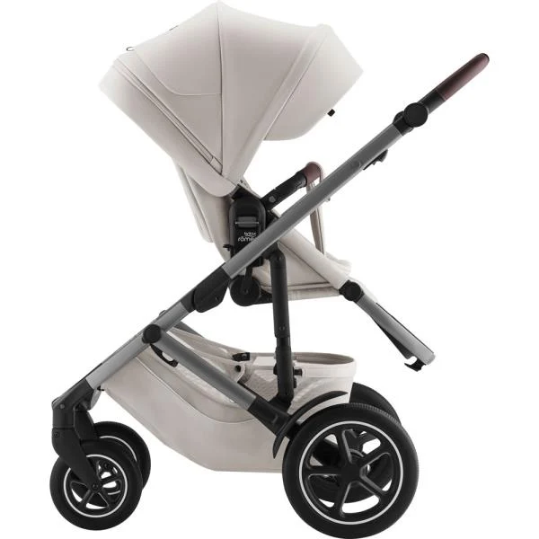 Прогулянкова коляска Britax-Romer Smile 5Z багатопозиційна молочний 90x40x57 см 13,8 кг