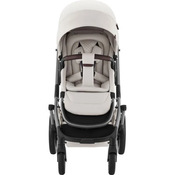 Прогулянкова коляска Britax-Romer Smile 5Z багатопозиційна молочний 90x40x57 см 13,8 кг