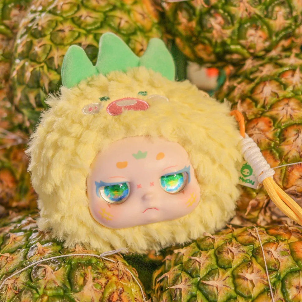М'яка іграшка Кіммон Забавні фрукти 14 см PVC різнобарвна