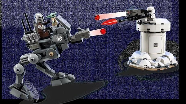 Конструктор LEGO Star Wars Атака AT-RT 297 деталей пластик 75444