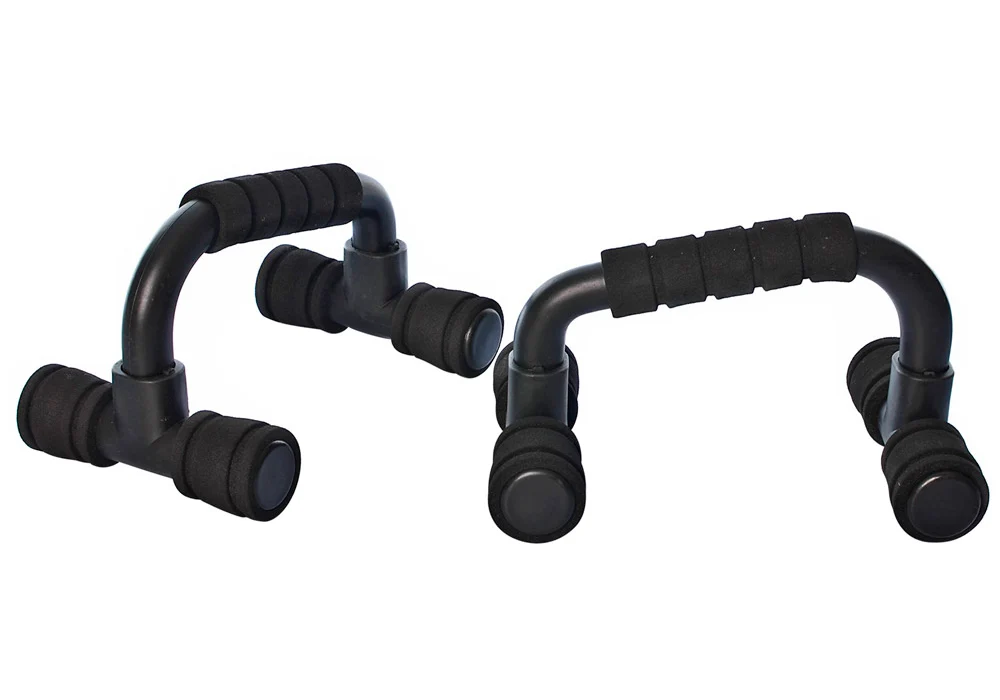 Упори для віджимань EasyFit PushMax 100 кг пластик чорний