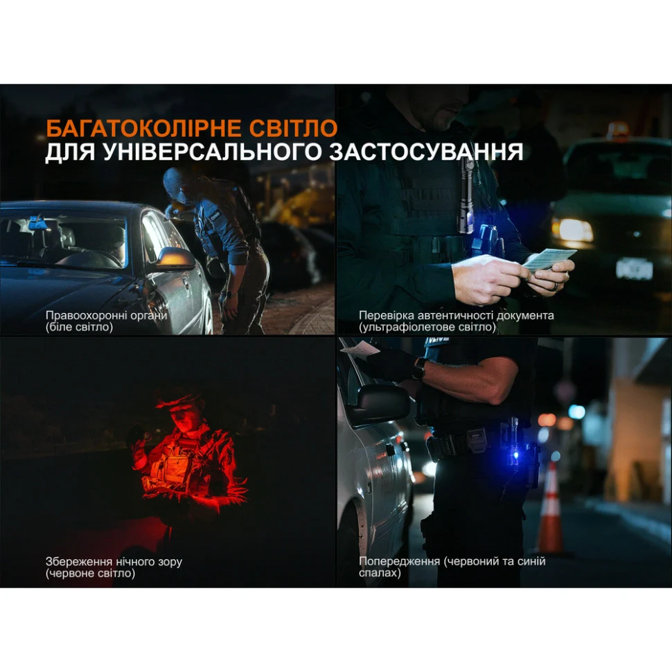 Ліхтар ручний Fenix TK25R 3600 лм алюміній чорний 225 г