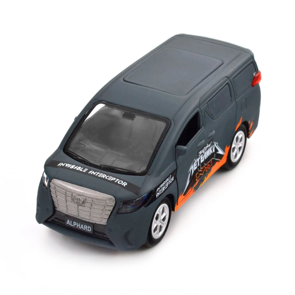 Автомодель Toyota Alphard 1:40 метал Різнобарвний з відкриваючими дверцями