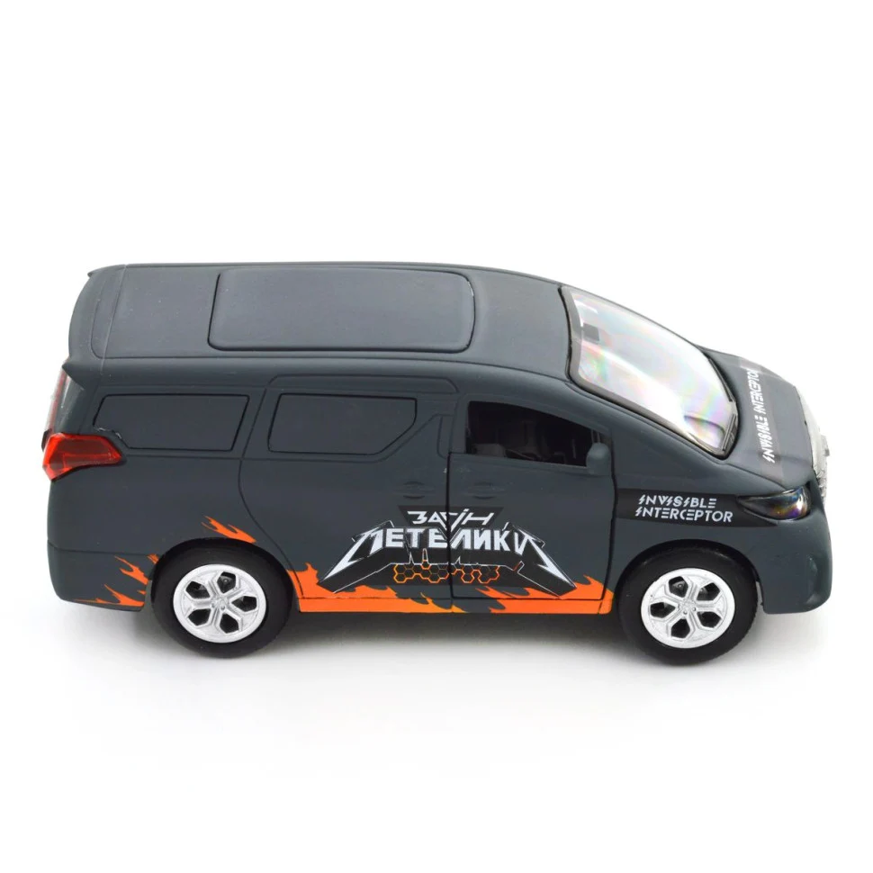 Автомодель Toyota Alphard 1:40 метал Різнобарвний з відкриваючими дверцями