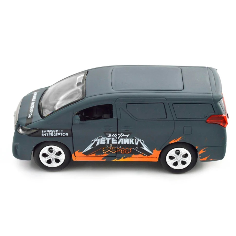 Автомодель Toyota Alphard 1:40 метал Різнобарвний з відкриваючими дверцями