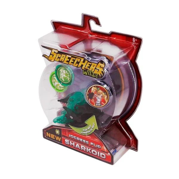 Машинка-трансформер Screechers Wild! Шаркоїд 360° пластикова різнобарвна