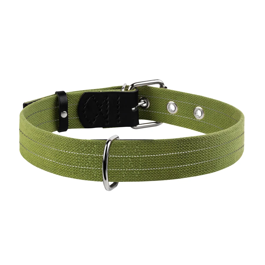 Нашийник бавовняний CoLLaR 20мм 31-41см бежевий