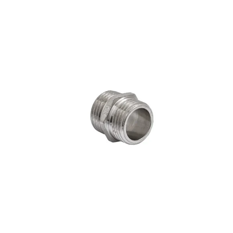 Ніпель 1/2'' латунний внутрішня-зовнішня різьба KF.N06