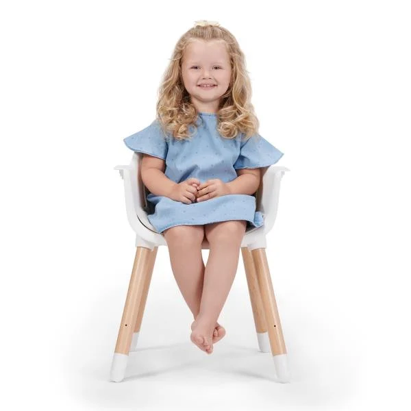 Стільчик для годування Kinderkraft Sienna 5-точковий ремінь безпеки 57х51х83 см рожевий