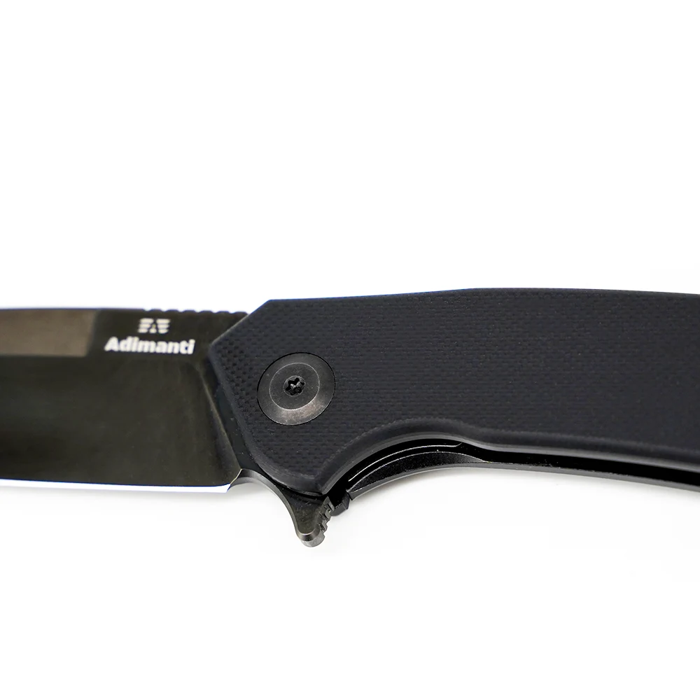 Складаний ніж Adimanti SHADOW D2 85 мм чорний G10 205 мм