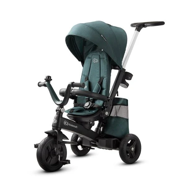 Триколісний велосипед Kinderkraft Easytwist зелений магнієвий сплав 73x43x28,5 см