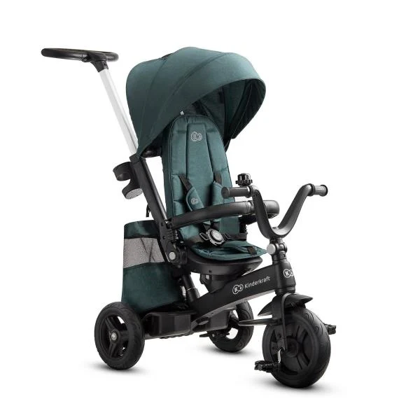 Триколісний велосипед Kinderkraft Easytwist зелений магнієвий сплав 73x43x28,5 см
