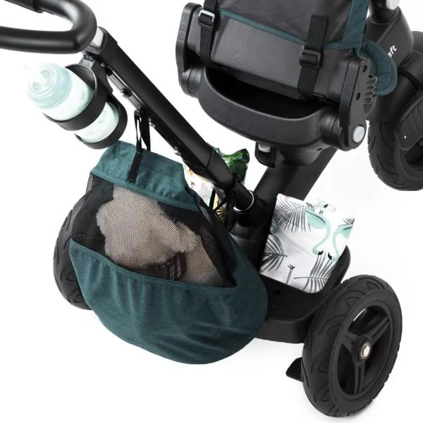 Триколісний велосипед Kinderkraft Easytwist зелений магнієвий сплав 73x43x28,5 см