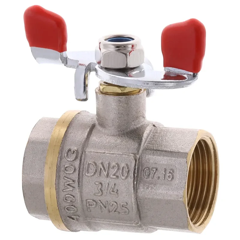 Кран кульовий Waterpro WP2903 3/4" латунь 16 Бар для водопроводу