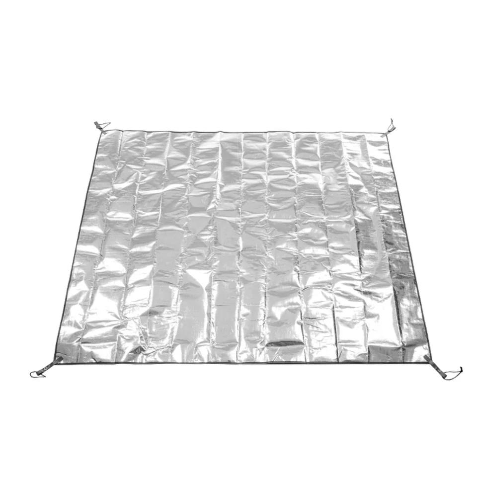 Коврик кемпинговый Naturehike NH20FCD03 230х260 см PE алюминиевая пленка
