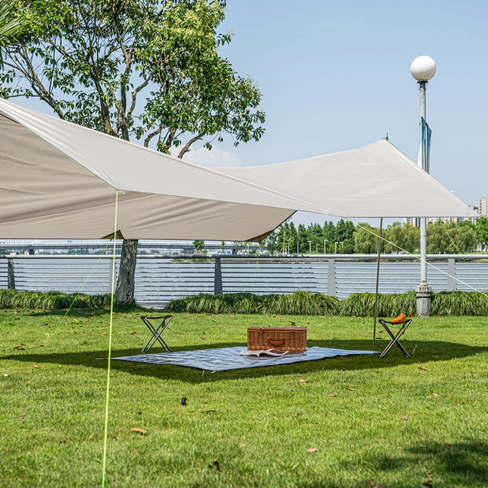 Килимок кемпінговий Naturehike NH20FCD03 230х260 см PE алюмінієва плівка