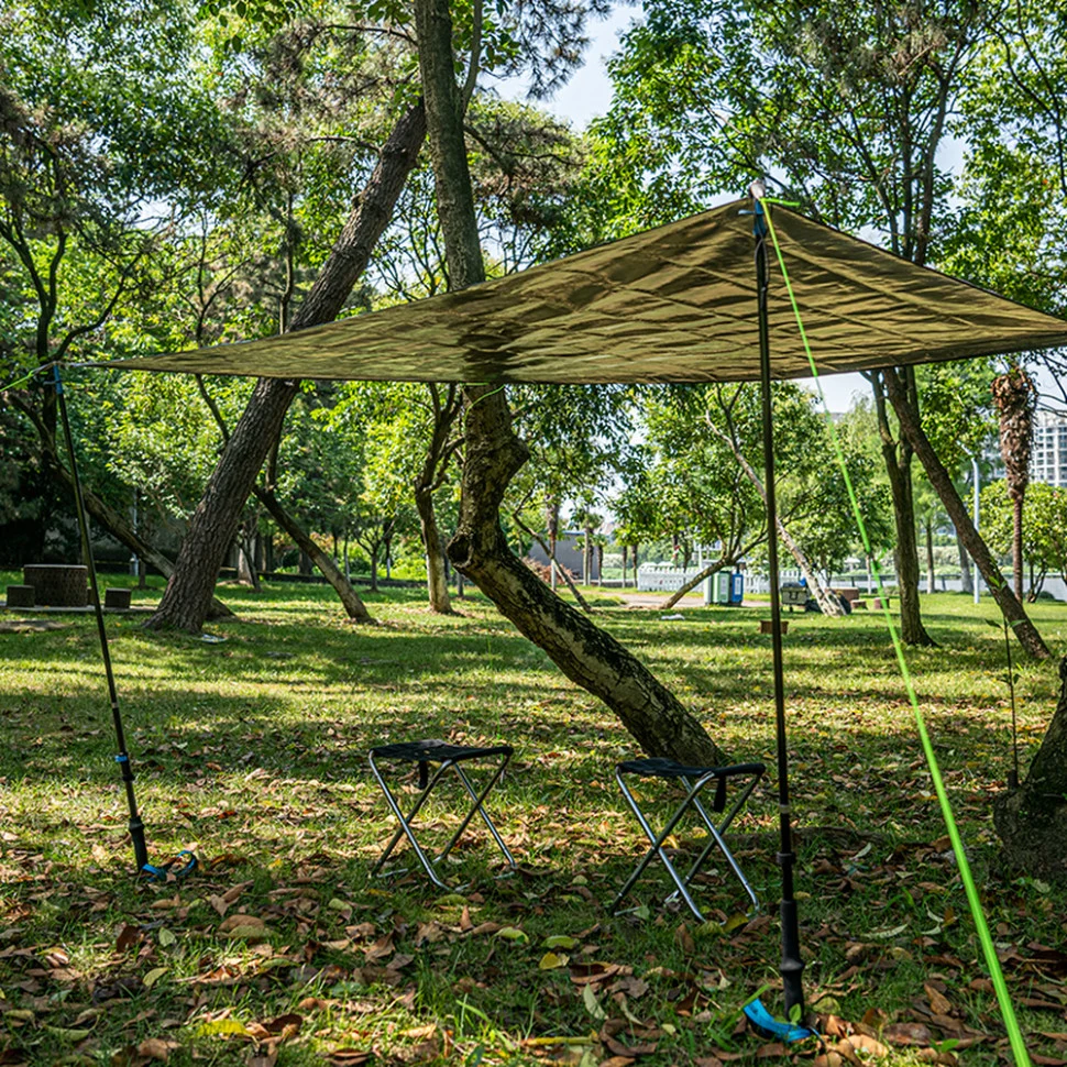 Килимок кемпінговий Naturehike NH20FCD03 230х260 см PE алюмінієва плівка