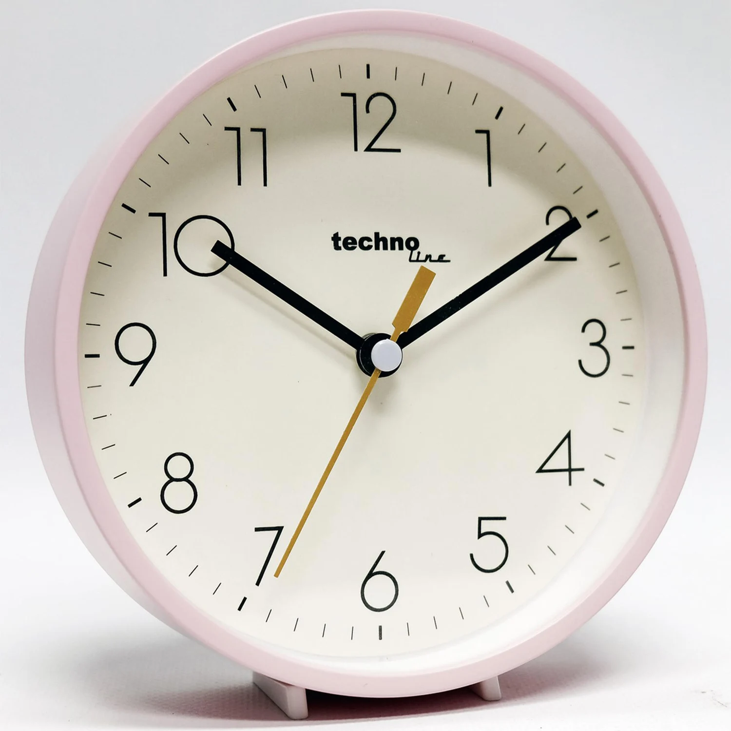 Настільні годинники Technoline Modell H Pink кварцові 150х156х50 мм пластик рожеві