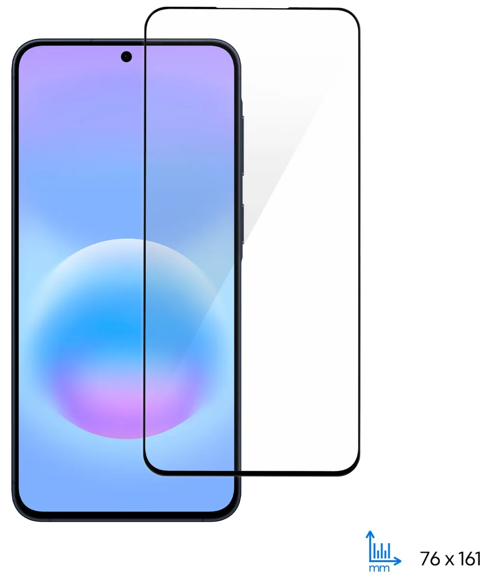Защитное стекло 2E закаленное 0 25 мм черная рамка для Samsung Galaxy A57 5G