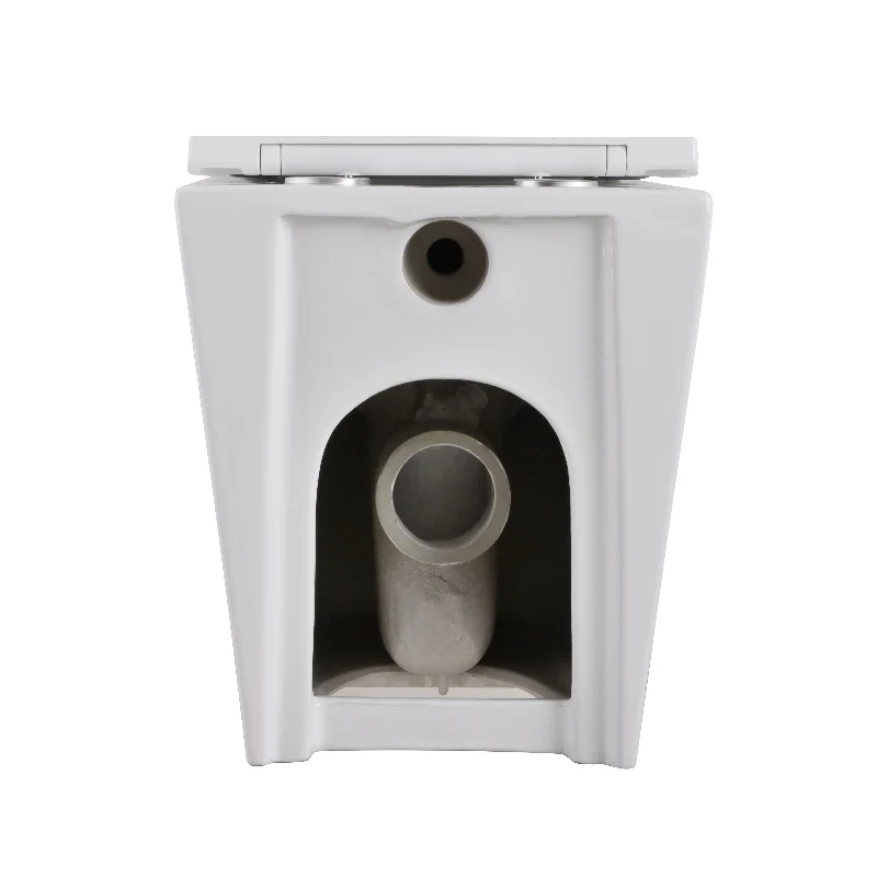 Унітаз підлоговий безбачковий Mixxus Premium Bevel-0702-T3 555х365х410 мм Сантехнічна порцеляна Білий