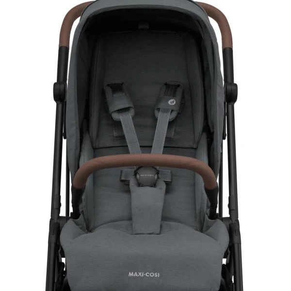 Прогулянкова коляска Maxi-Cosi Leona2 механічна регулювання спинки 85х46х103 см графітовий