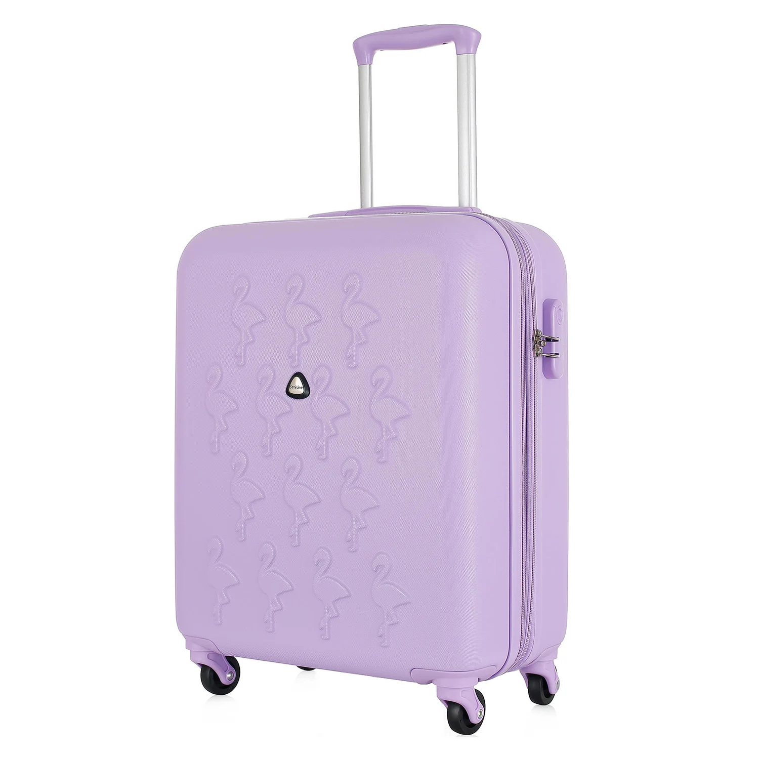 Чемодан Semi Line 20" (S) Light Violet ABS-пластик 41 л