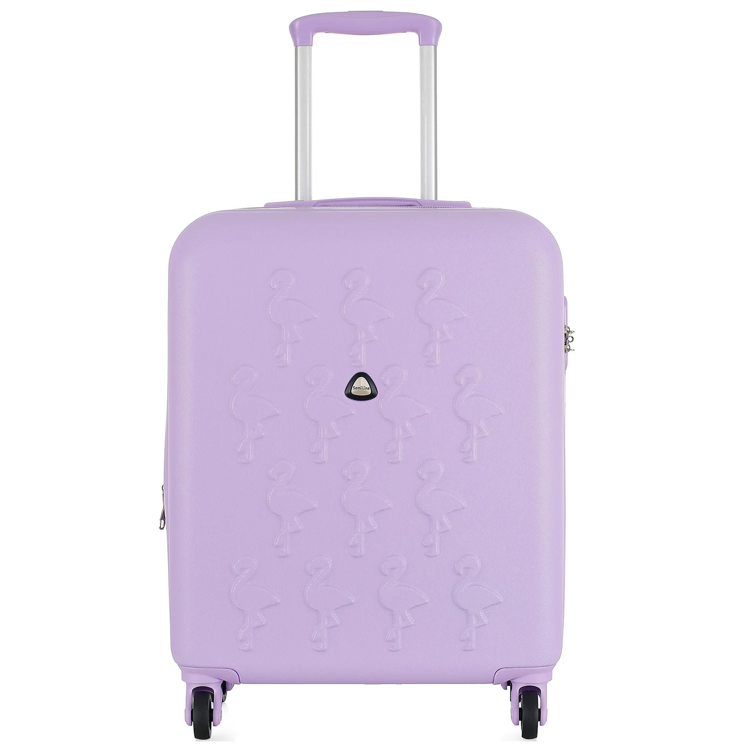 Чемодан Semi Line 20" (S) Light Violet ABS-пластик 41 л