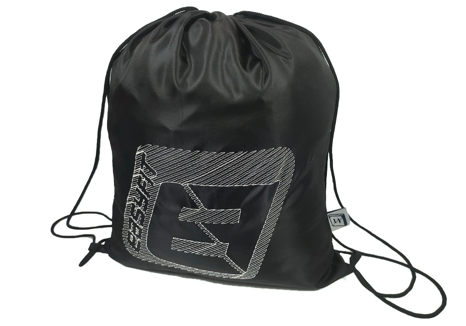 Сумка спортивна EasyFit 15 л Оксфорд чорна 41х33 см для взуття та інвентарю