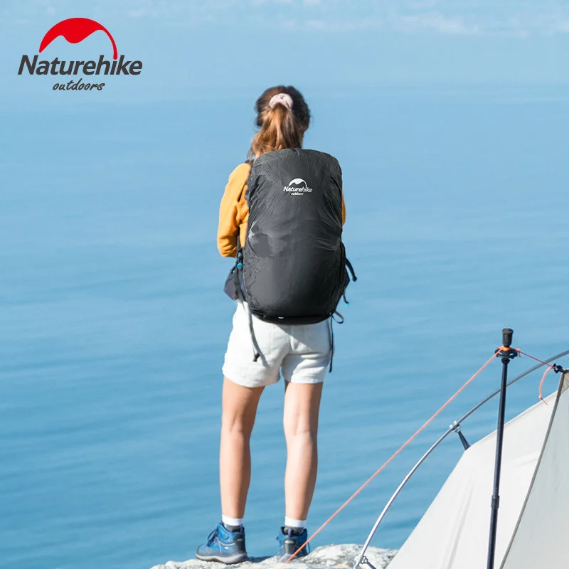 Чехол для рюкзака Naturehike NH19PJ041 35-45 л нейлон TPU черный
