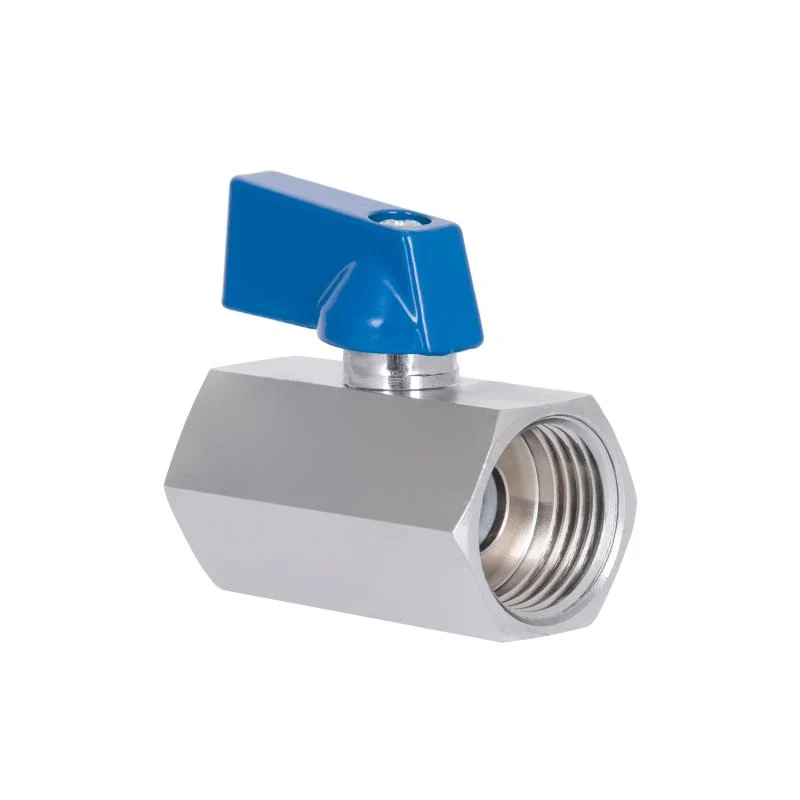 Кран кульовий Mini 1/2" ВР латунь хромований