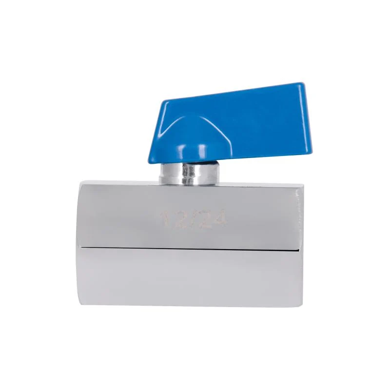 Кран кульовий Mini 1/2" ВР латунь хромований