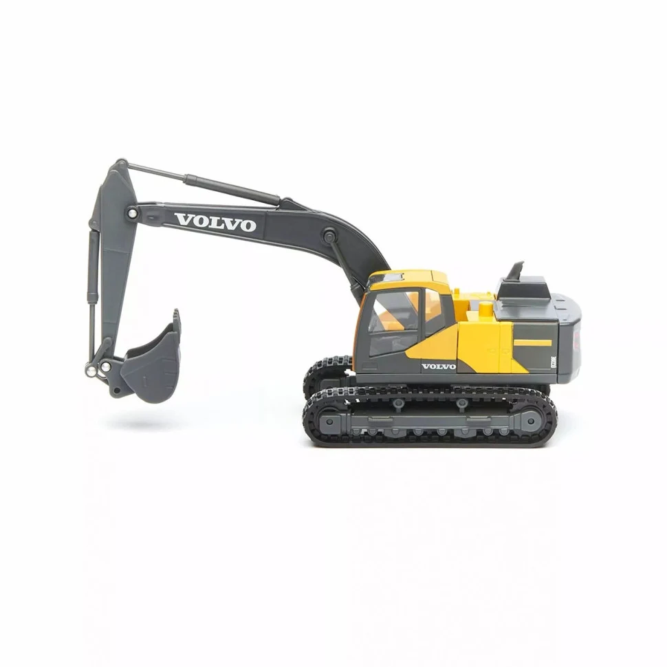 Автомодель екскаватора Volvo EC220E 1:50 метал, пластик жовтий, чорний
