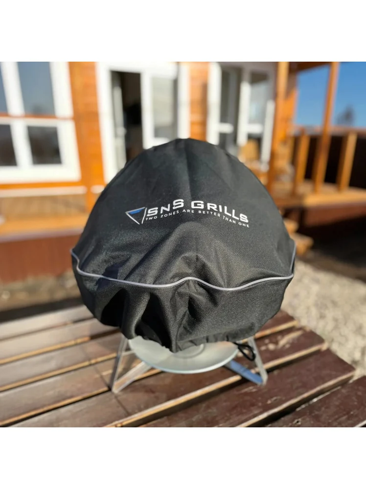 Чохол для гриля Slow and Sear Travel Kettle поліестер 600D 79х79х51 см чорний