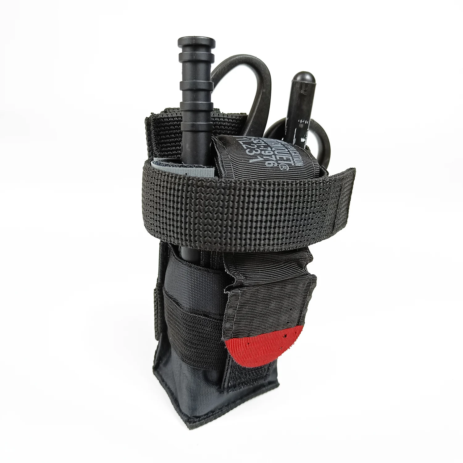 Підсумок для турнікету MOLLE чорний Cordura 1050 компактний