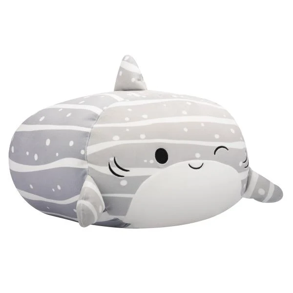М'яка іграшка Китова акула Squishmallows 30 см Плюш Різнобарвний