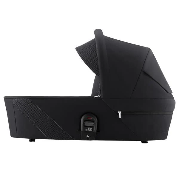 Люлька Britax-Romer Smile 5Z 43х85,5 см тканина чорна з коричневою ручкою