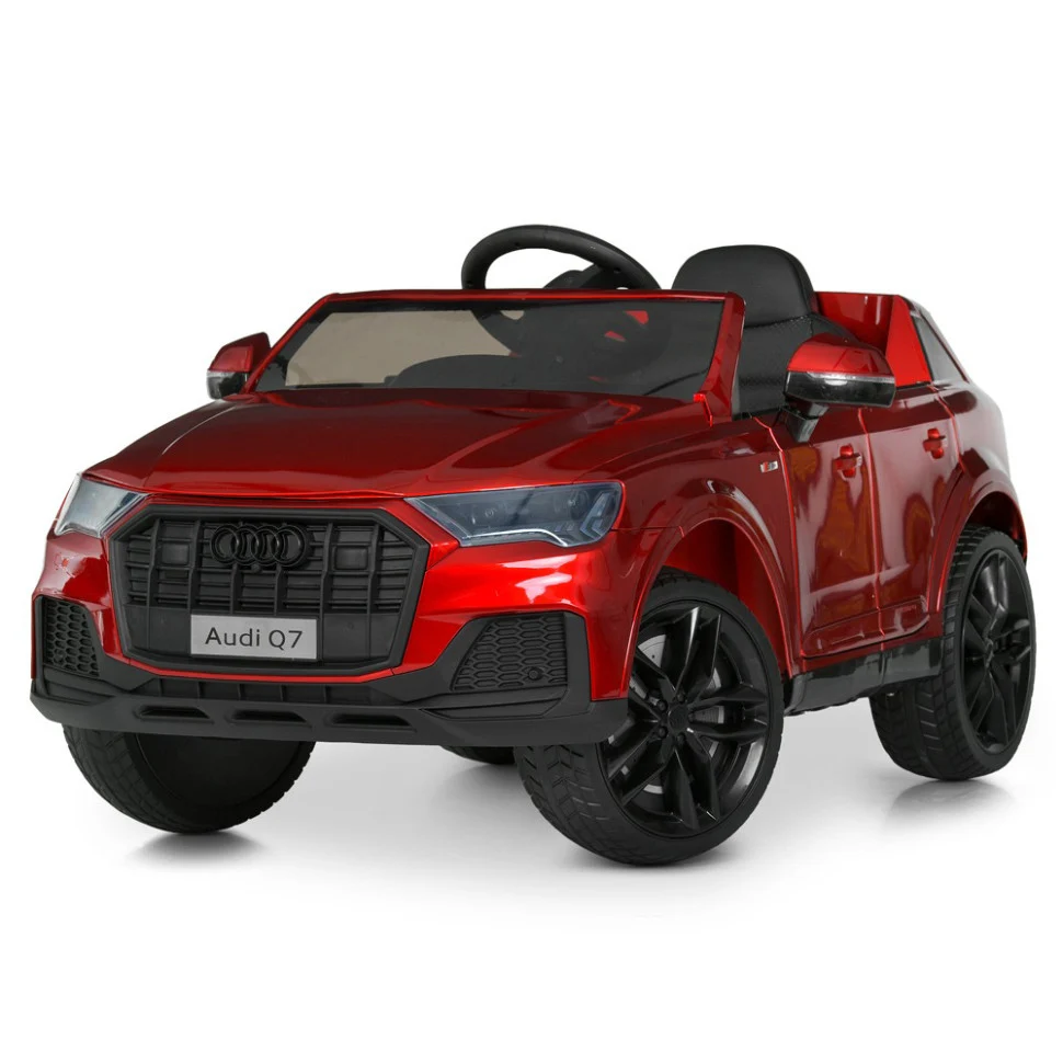 Дитячий електромобіль Audi Q7 M 5796EBLR 116х68х54 см екошкіра чорний
