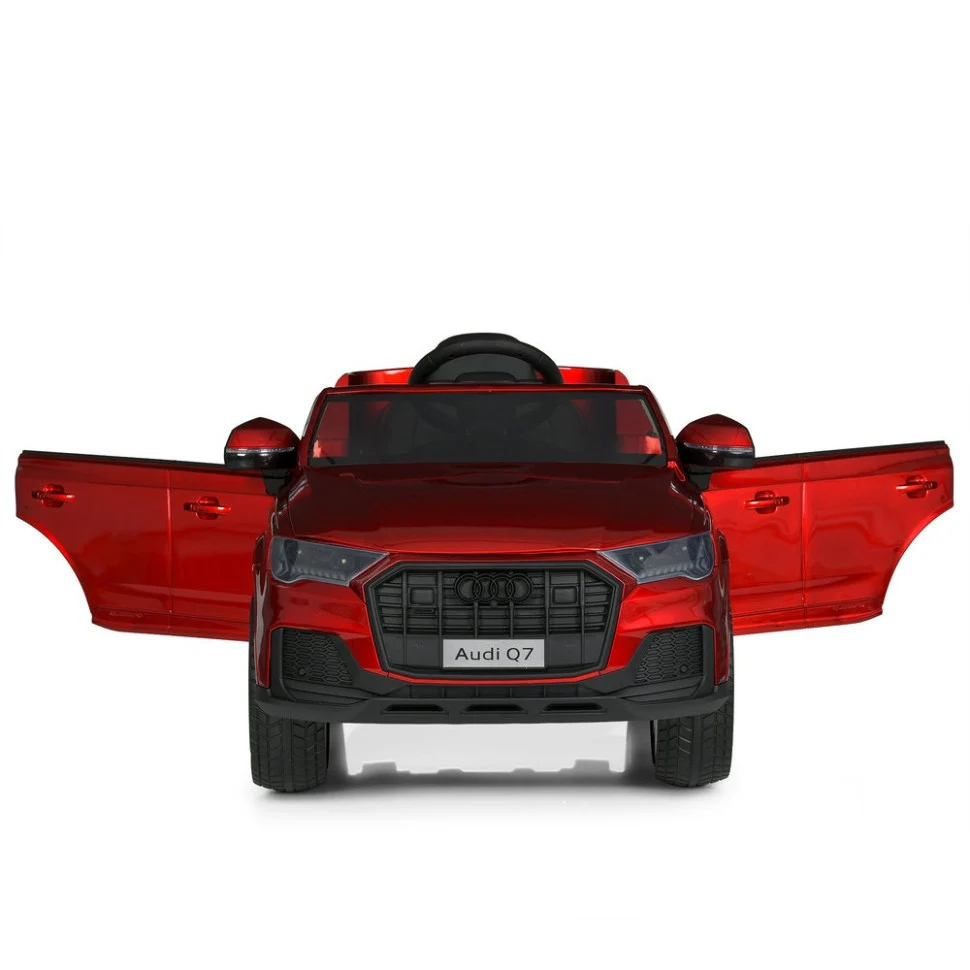 Дитячий електромобіль Audi Q7 M 5796EBLR 116х68х54 см екошкіра чорний