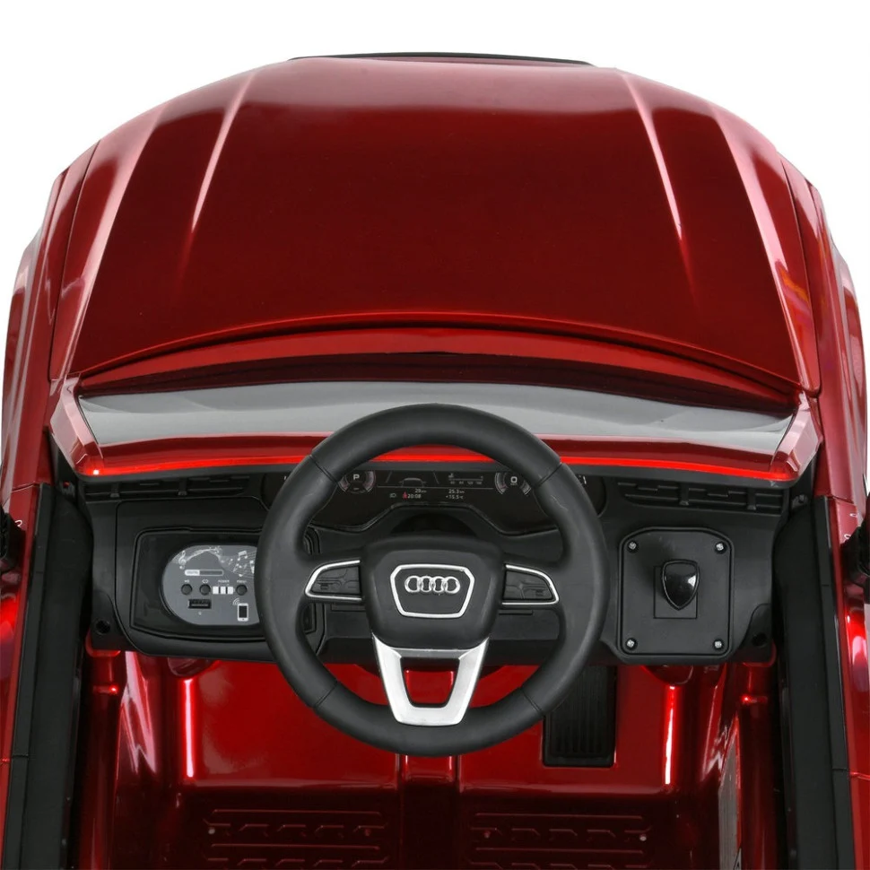 Дитячий електромобіль Audi Q7 M 5796EBLR 116х68х54 см екошкіра чорний