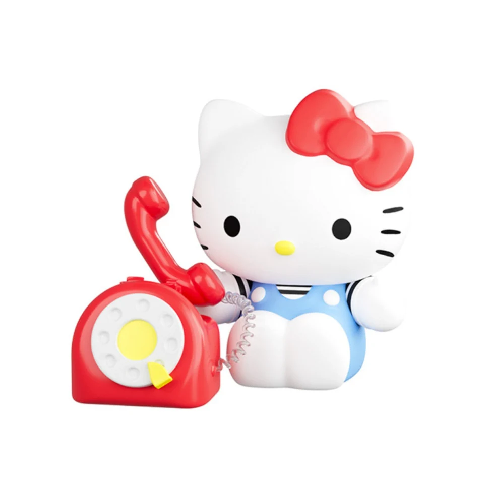 Механічна іграшка-сюрприз Hello Kitty 10 см пластикова пастельна