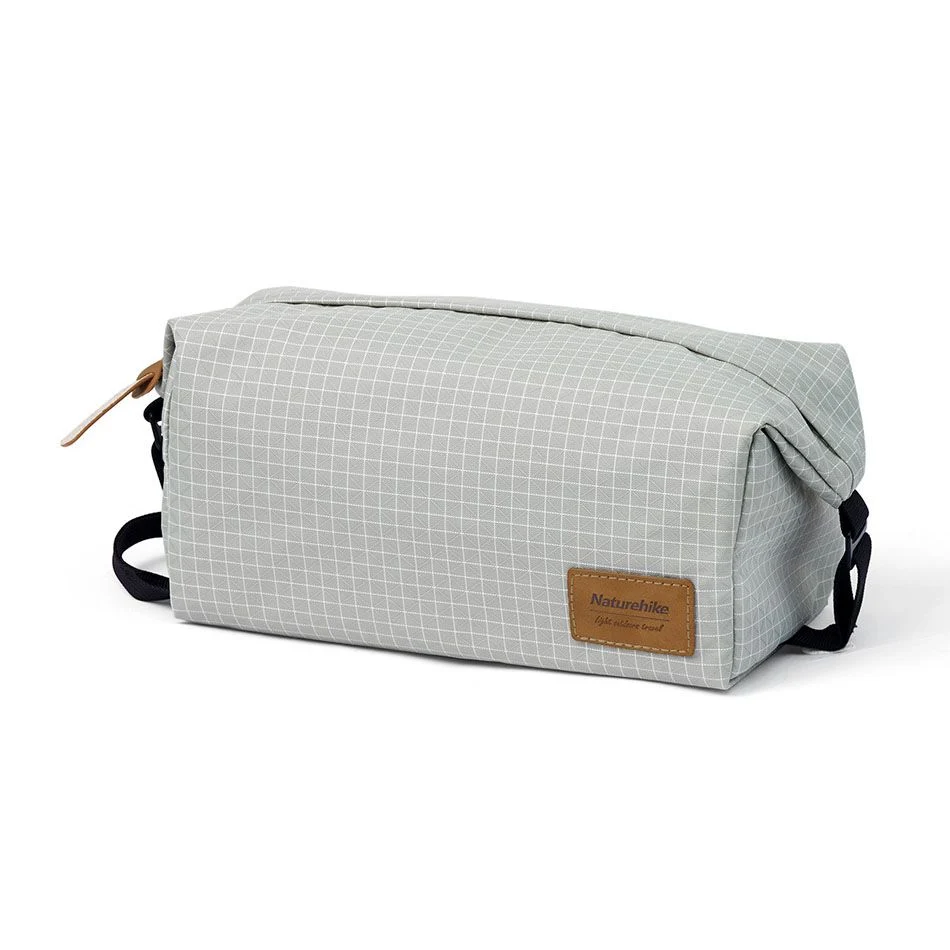 Косметичка Naturehike NH21LX001 3 л поліестер, бавовна 10x13x23 см світло-сіра