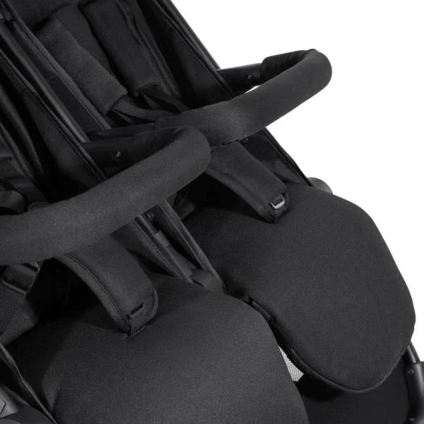 Прогулянкова коляска для двійні Hauck Swift X Duo 84х75х102 см чорна